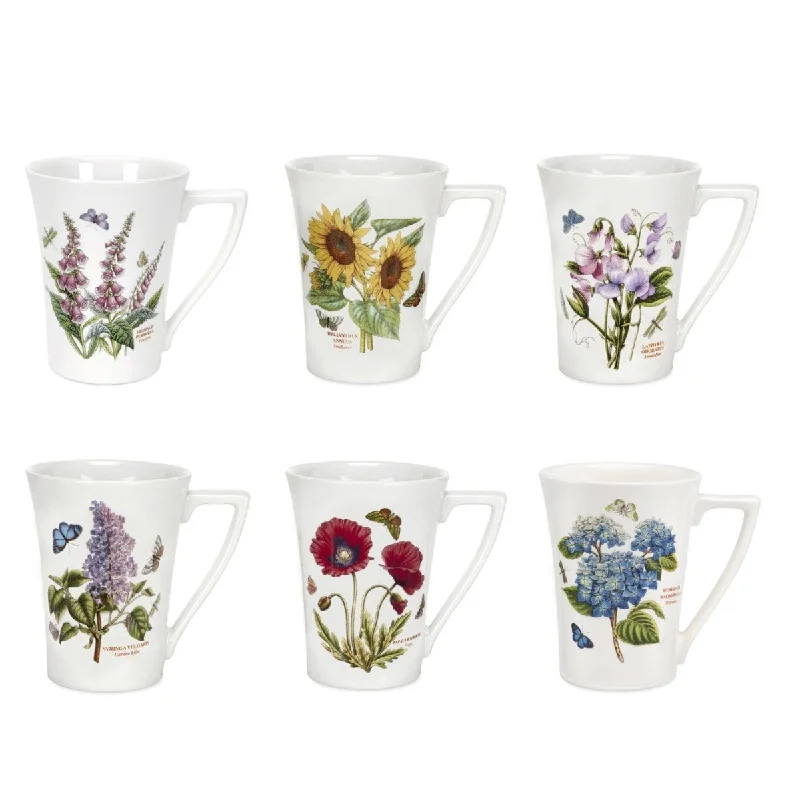 Portmeirion Botanic Garden Mandarin Shape Mug Assorted 280ml (price per item)