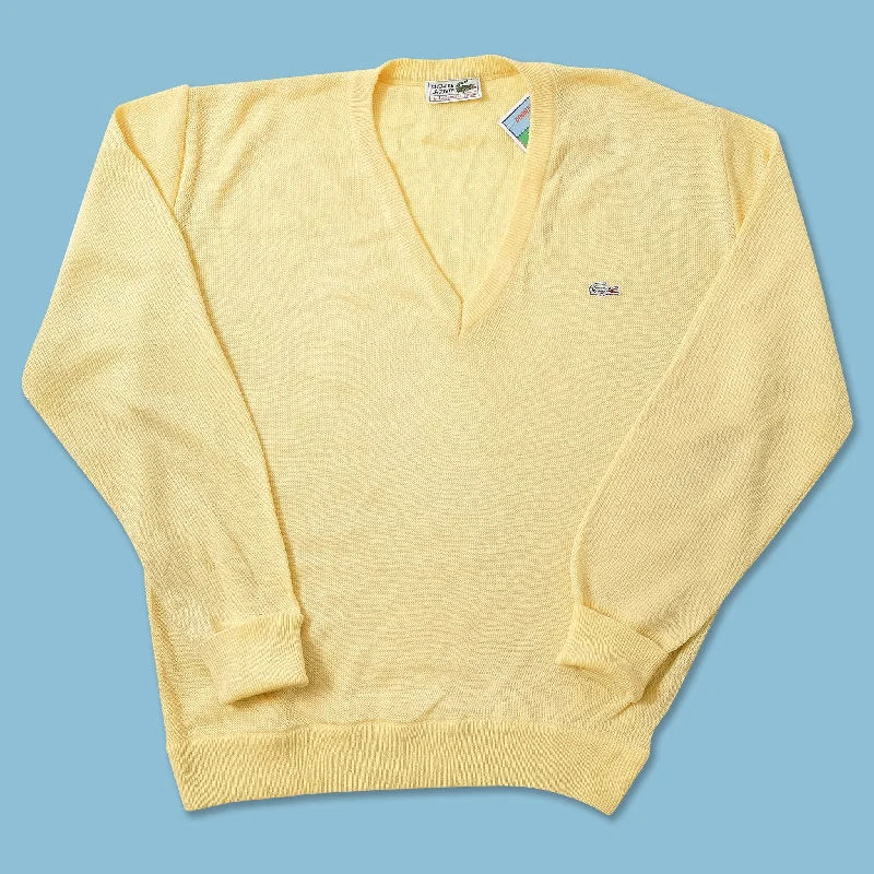 Vintage Lacoste Knit Sweater Medium