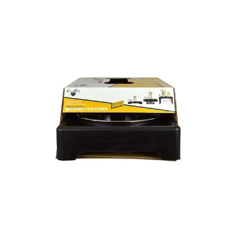 OurPets® Barking Bistro Adjustable Feeder for Dog
