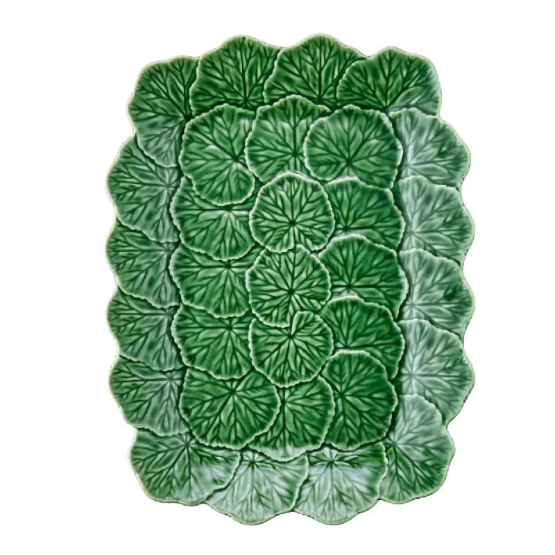 Bordallo Pinheiro Geranium Platter 39cm