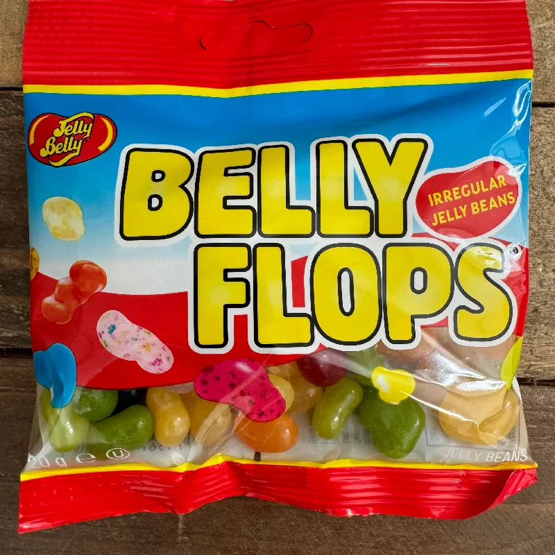 3x Jelly Belly Belly Flops Irregular Jelly Beans Bags (3x120g)