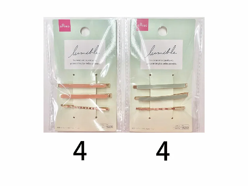 Long and Thin Hair Pin -3 pcs. - lumifle-