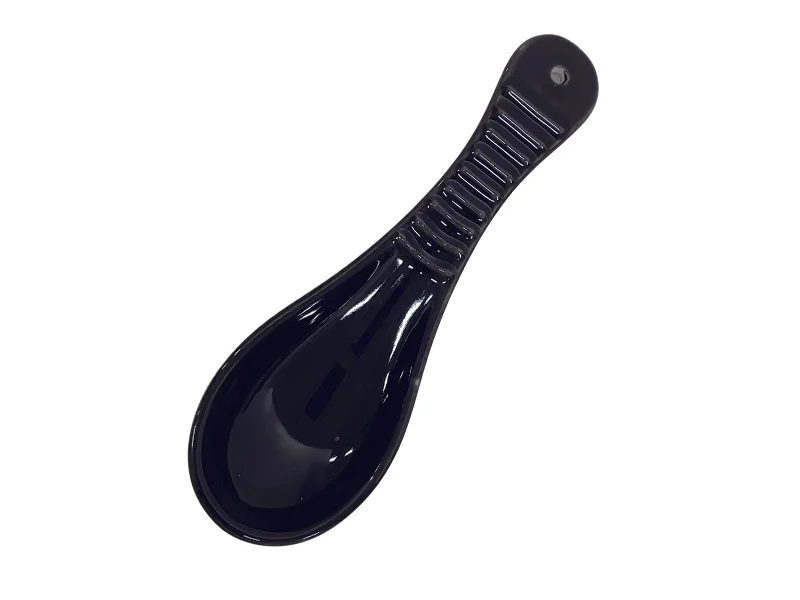 Stripe Emboss Spoon Black