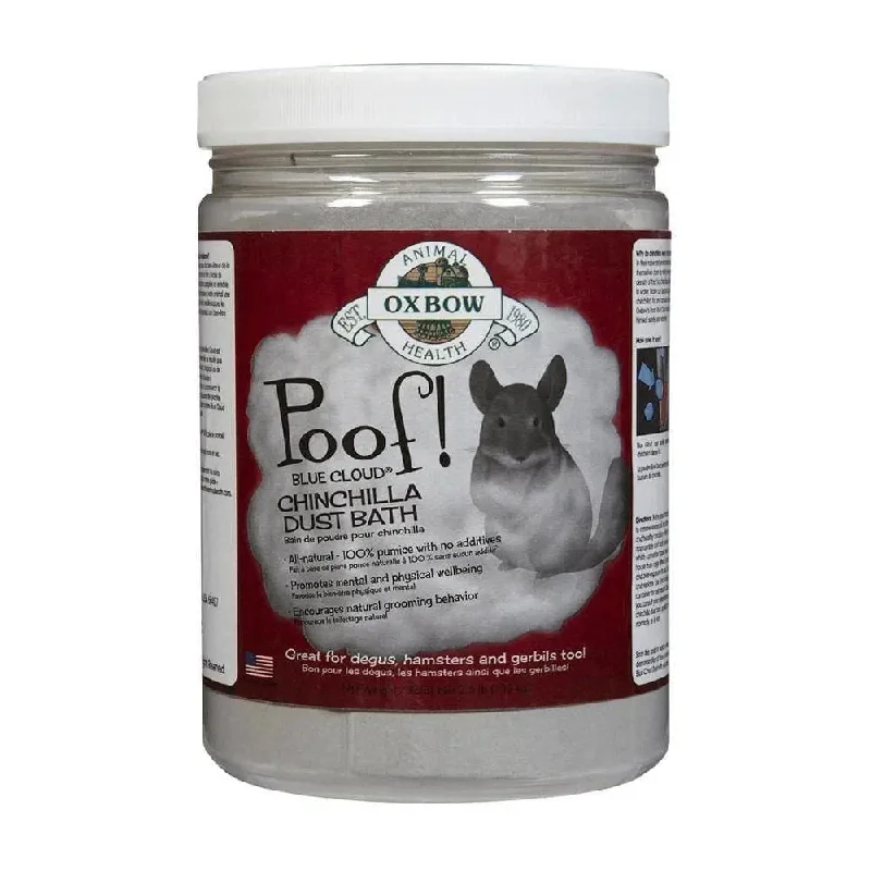 Oxbow Animal Health® Poof! Chinchilla Dust Bath 2.5 Lbs