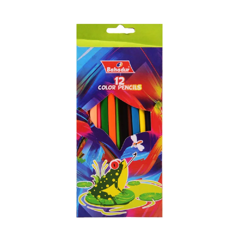 BAHADUR TRICA 12 PENCIL COLOR FULL B.I