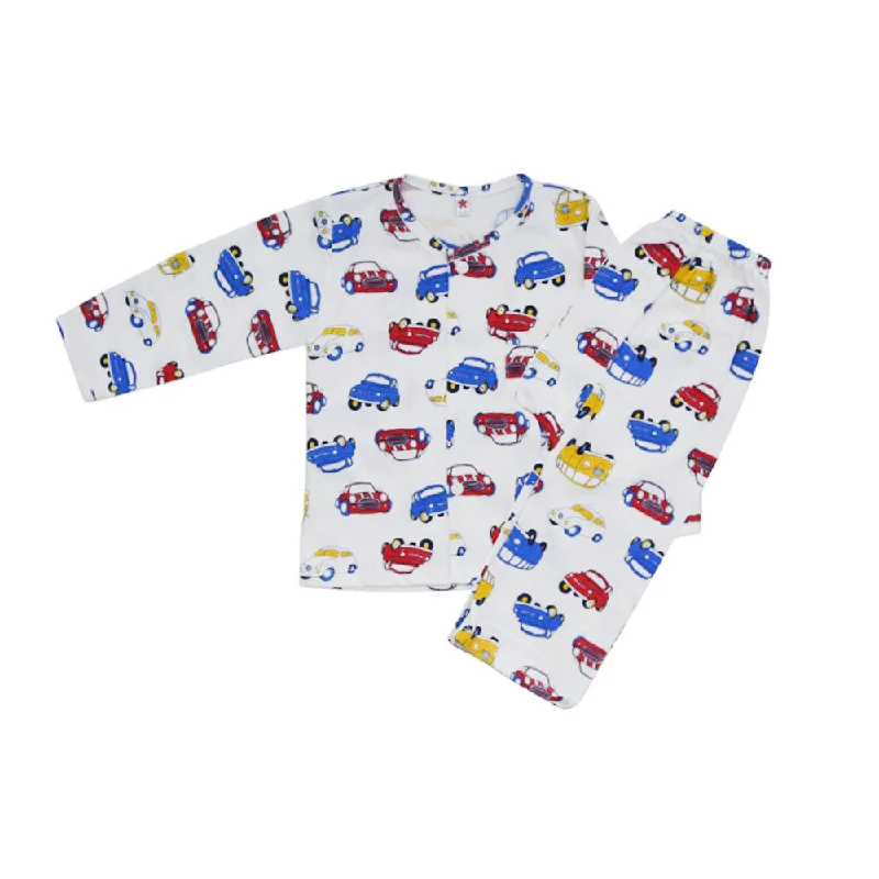 BOYS L/S 2PC SLEEPING SUIT MZW-24 1-2 YEAR THAI