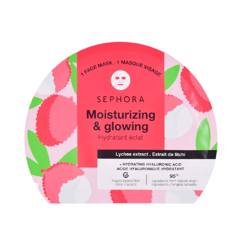 SEPHORA MOISTURIZING & GLOWING FACE MASK