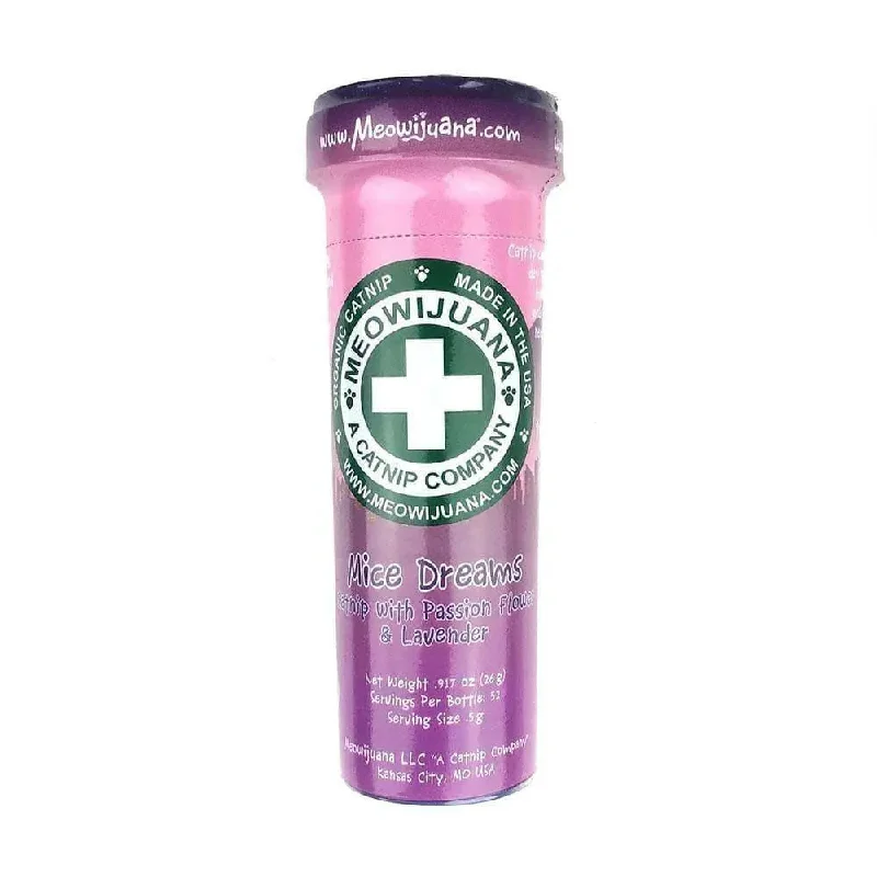 Meowijuana® Passion Flower, Lavender, & Catnip Blend Mice Dreams for Cat 26 Gm