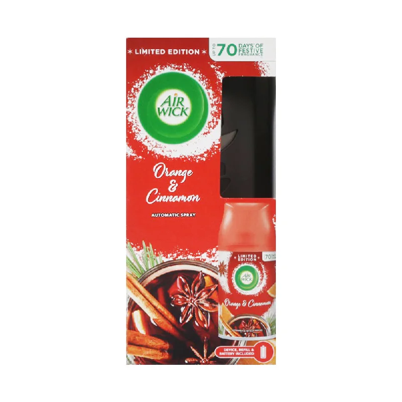 AIR WICK AIR FRESHNER & MACHINE ORANGE CINNAMON 250 ML