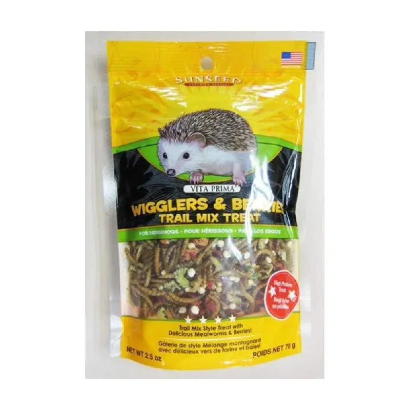 Sunseed® Vita Prima™ Wigglers & Berries Trail Mix Treats for Hedgehogs 2.5 Oz