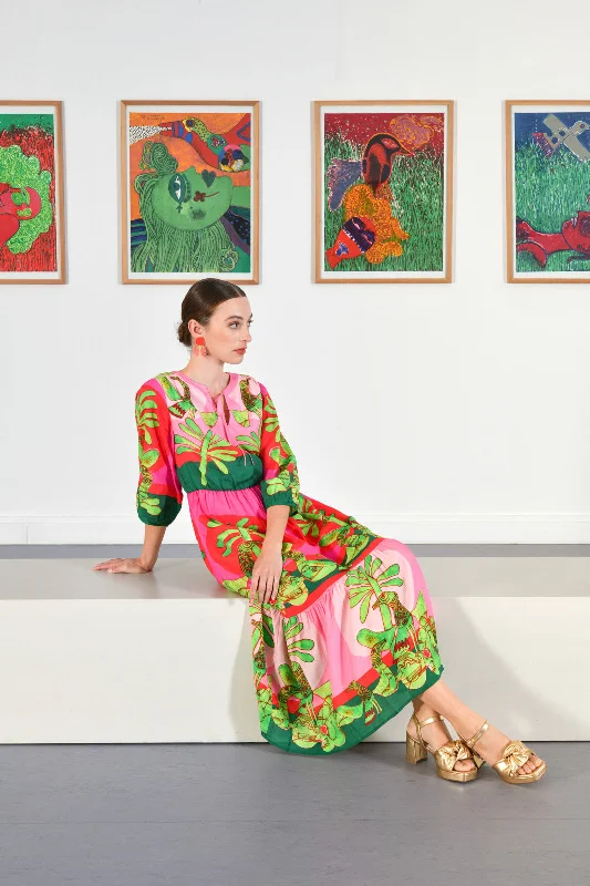 Palm Pals Long Dress