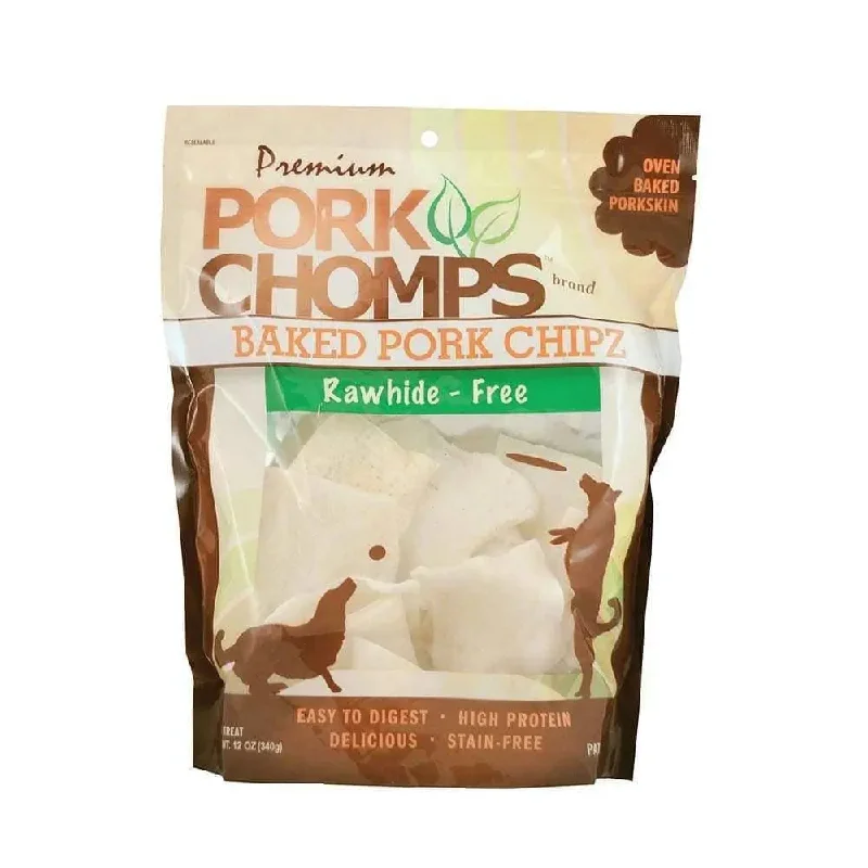Pork Chomps™ Pork Flavor Baked Chips Dog Treats 12 Oz