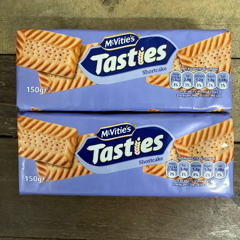 3x Mcvities Tasties Shortcake Biscuits Packs (3x150g)
