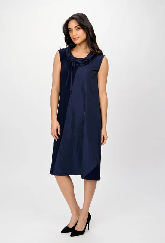 Shawl Collar Dress