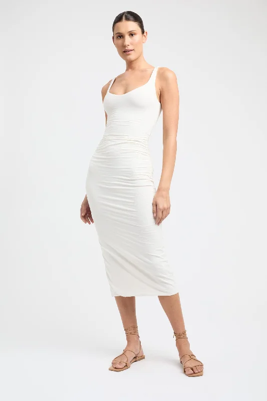 Brittney Deep Vee Dress