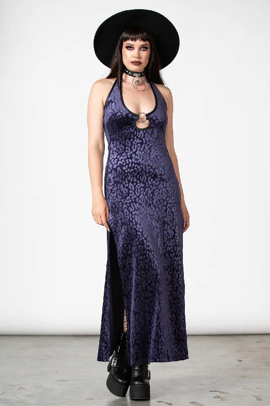 Second Skin Maxi Dress [PLUM]