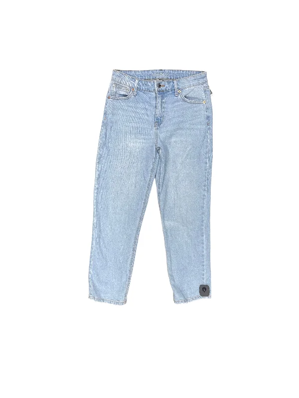 Blue Denim Jeans Straight Wild Fable, Size 4