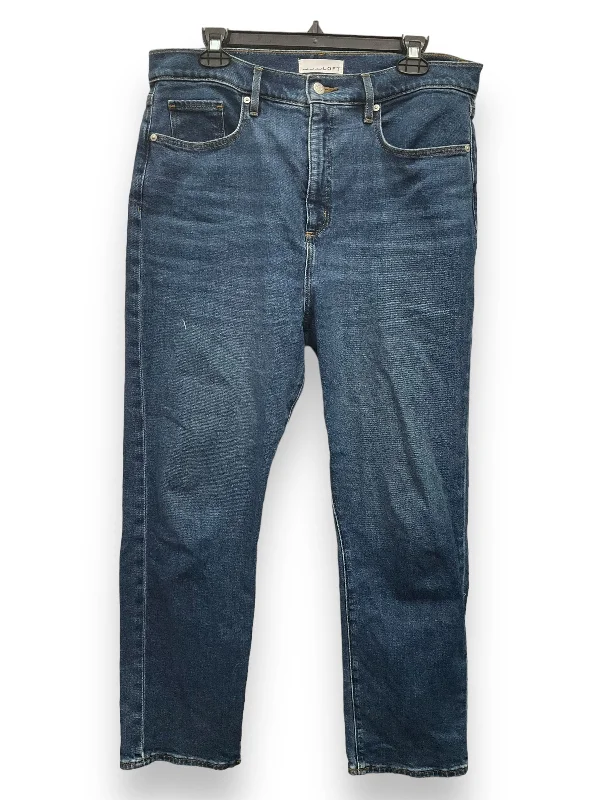 Blue Jeans Straight Loft, Size 12