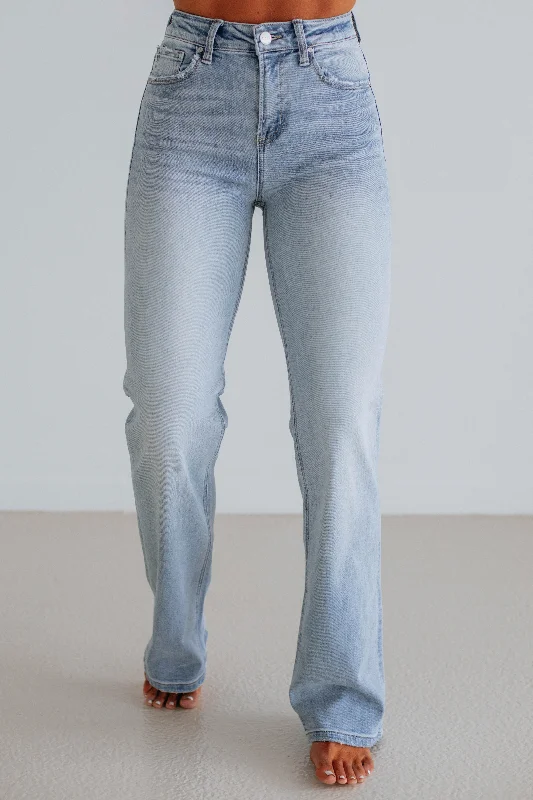 Maranie Risen Jeans - Light Wash