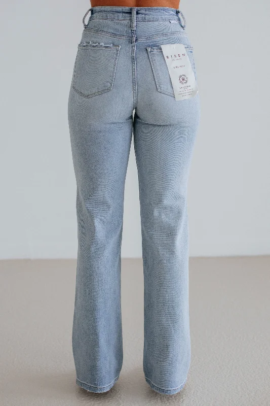 Maranie Risen Jeans - Light Wash