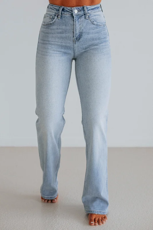 Maranie Risen Jeans - Light Wash