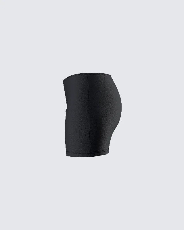 Monika Black Micro Mini Skirt