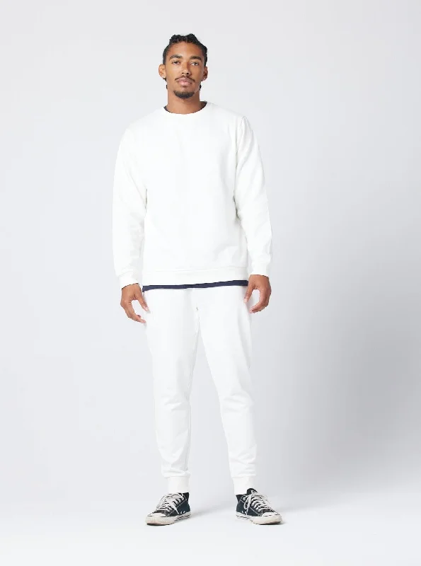 Unisex Sweatpants - White