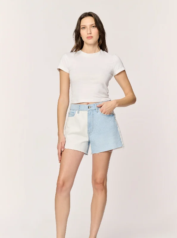 VVI Relaxed Jean Short - Two Toned