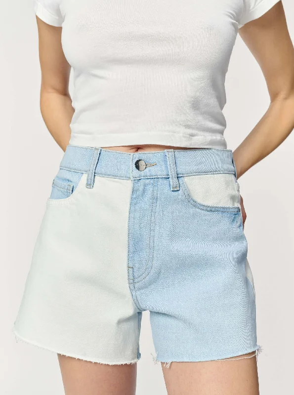 VVI Relaxed Jean Short - Two Toned