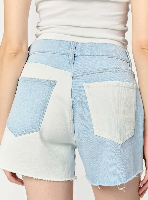 VVI Relaxed Jean Short - Two Toned