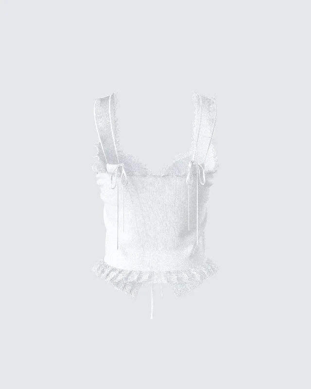 Briar Ivory Lace Camisole