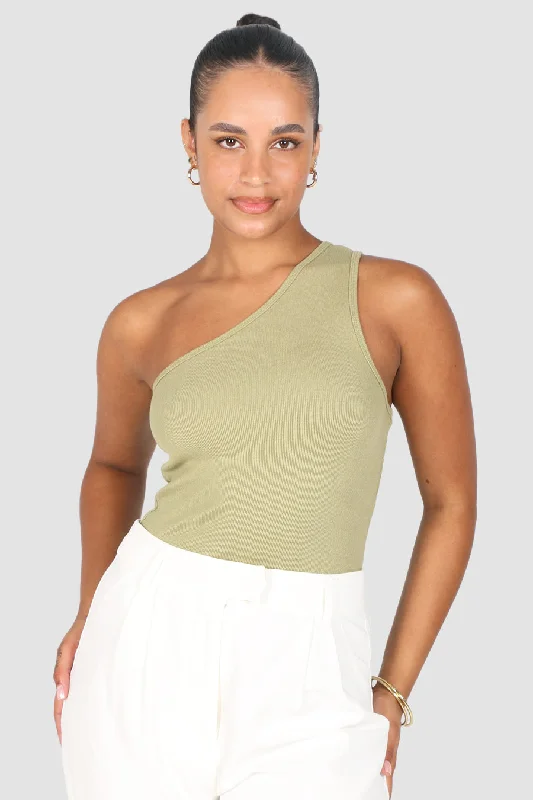 XANTIA KNIT TOP KHAKI