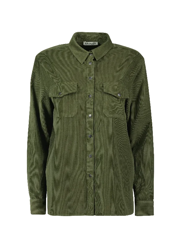 Beata Organic Corduroy Relaxed Shirt