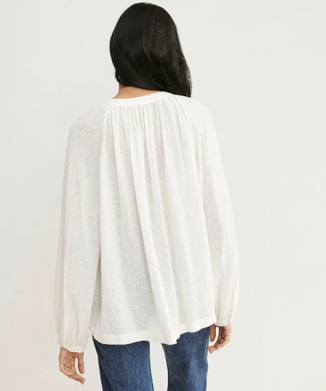 Long-Sleeve Willow Blouse