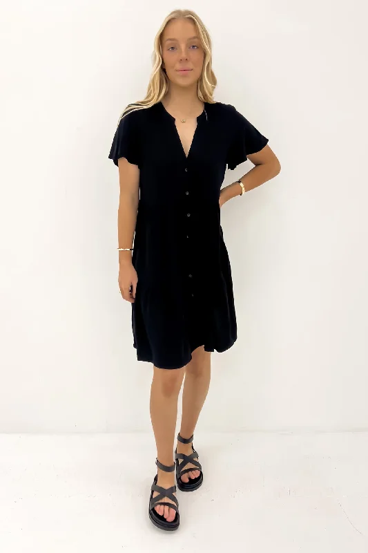 Jonas Mini Dress Black