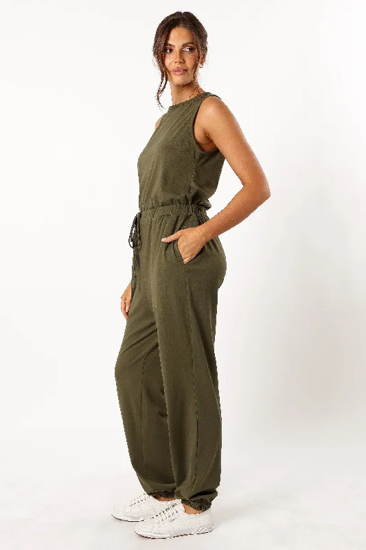 Douglas Jumpsuit - Olive