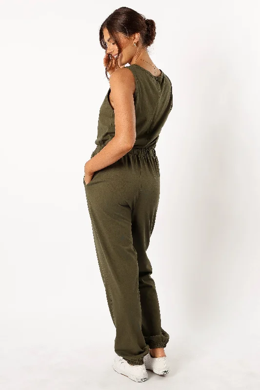 Douglas Jumpsuit - Olive