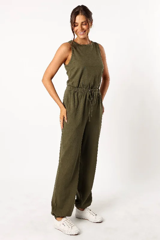 Douglas Jumpsuit - Olive