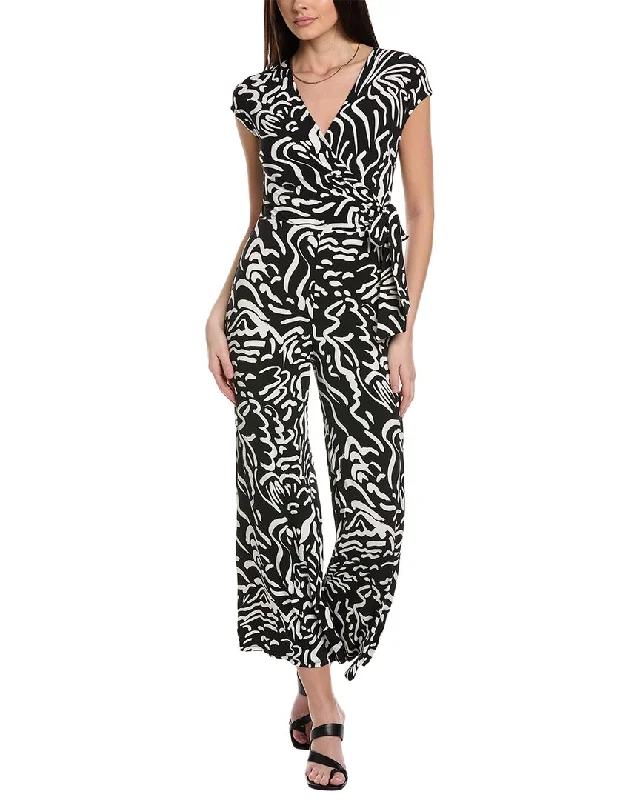 Maggy London Surplice Jumpsuit