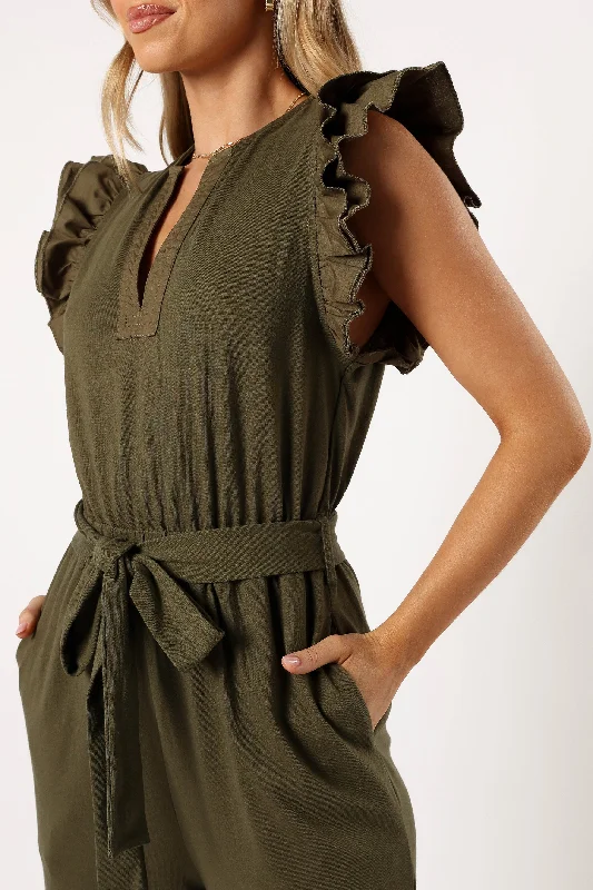 Nixon Jumpsuit - Olive