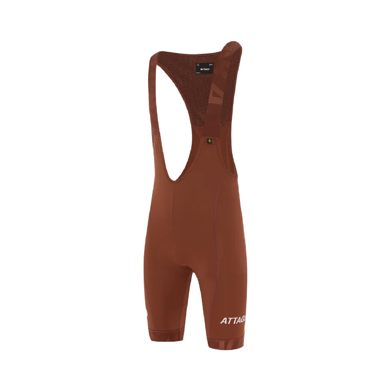 Attaquer All Day Bib Short - Burnt Orange