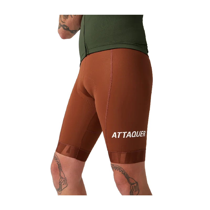 Attaquer All Day Bib Short - Burnt Orange