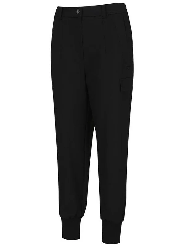 Official W SIDE POCKET POINT JOGGER L PT BK