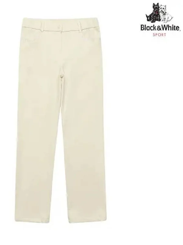 Women s bootcut 10cm pants 5012LXWN IVORY