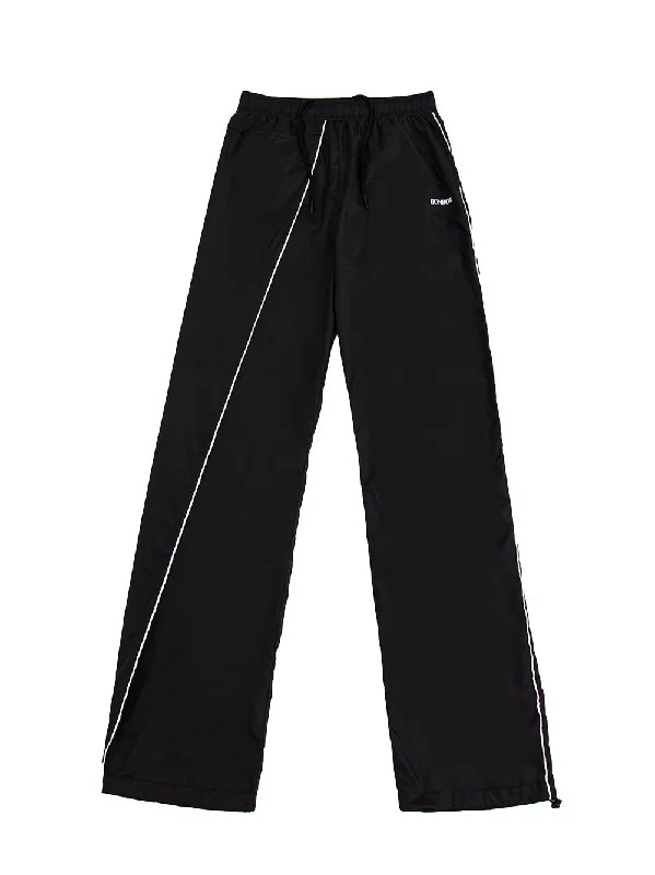 Tucked Windbreaker Pants (Black)