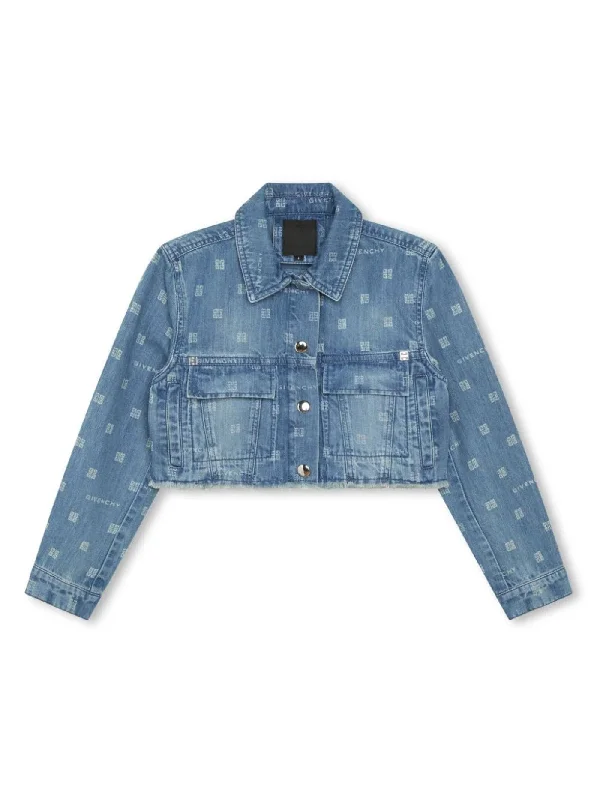 Denim Jackets in blue cotton