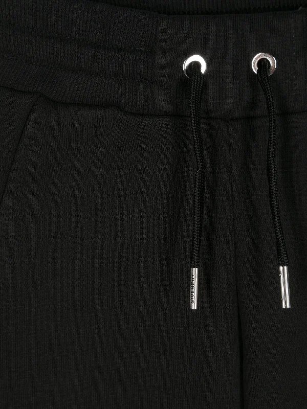 Pants in black cotton