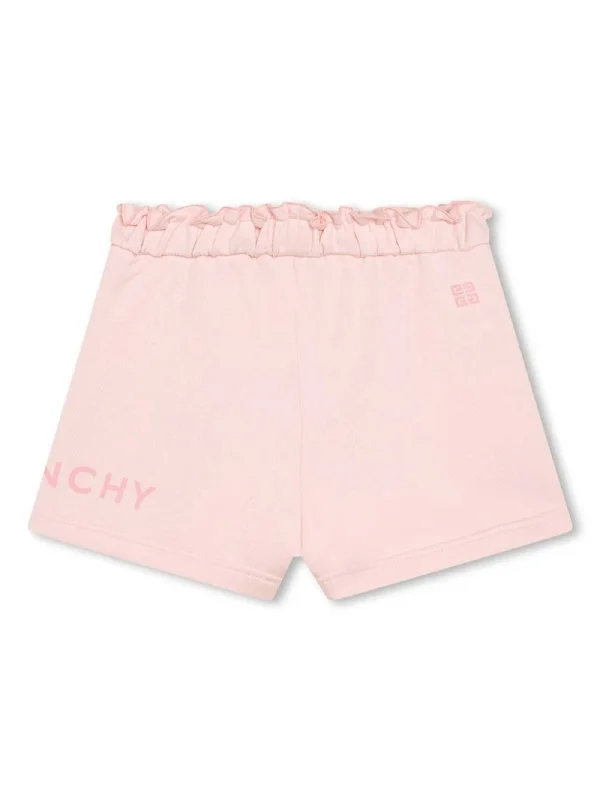 Shorts in rose-pink cotton