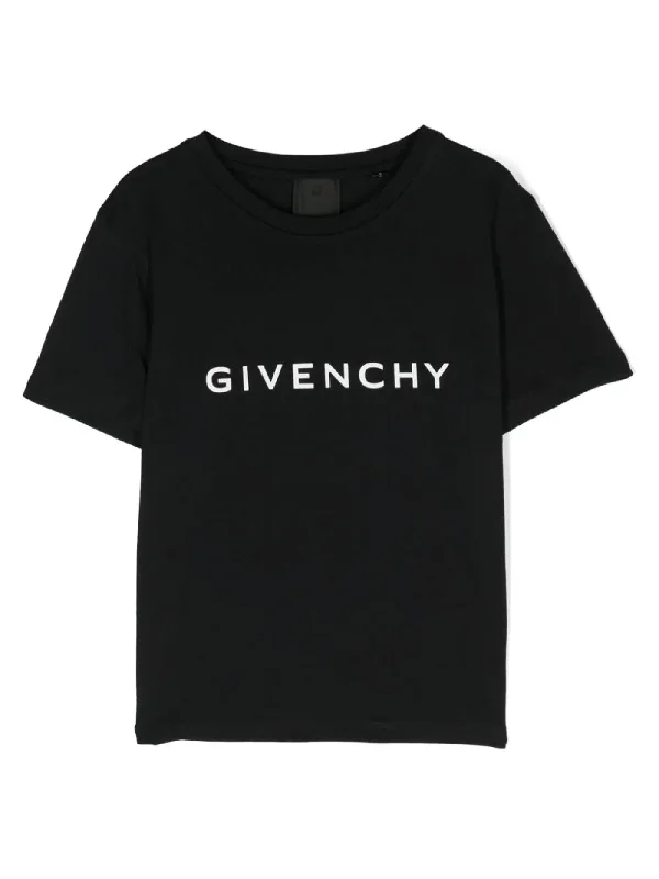 T-Shirt in black cotton