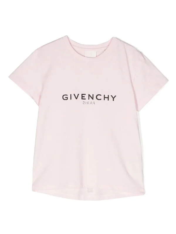 T-Shirt in rose-pink cotton